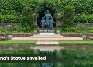 Princess Diana statue unveiled