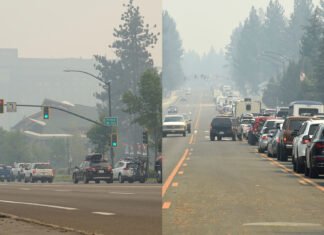 Caldor Fire Forces Thousands to flee US 50 Westbound Closed. A huge number of inhabitants have been compelled to clear the traveler.