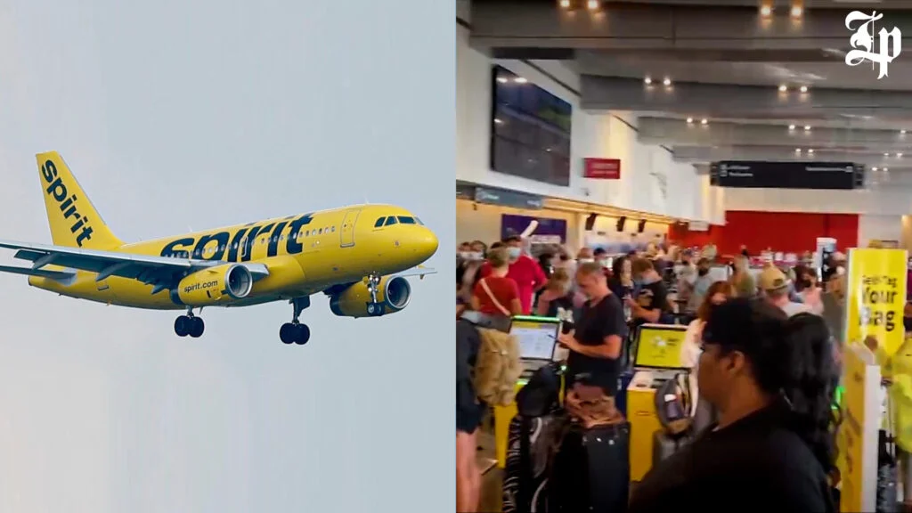 It Looked like a Hurricane Shelter Spirit Airlines Flight Cancellations Vex Travelers