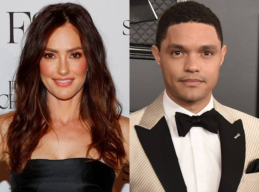 Trevor Noah and Minka Kelly